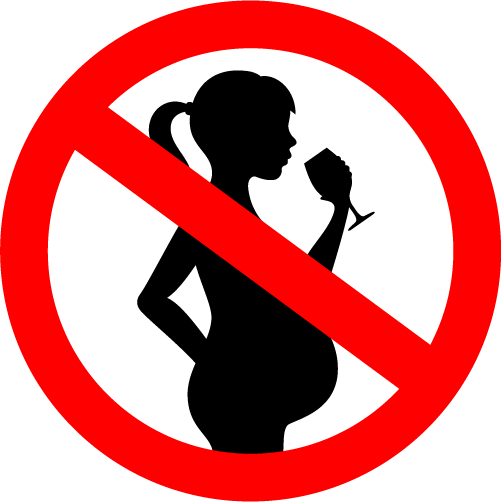 No consuma alcohol durante el embarazo